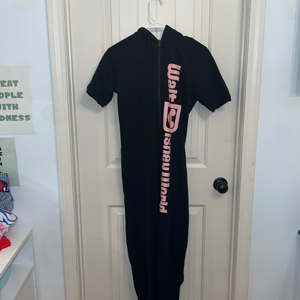 Walt Disney World onesie with rose gold ears attached!